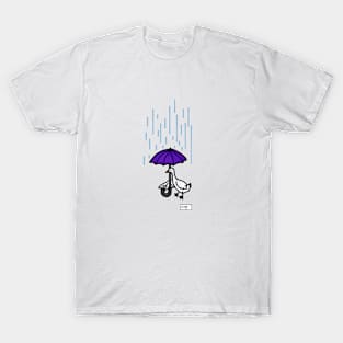 Umbrella Duck Doodle T-Shirt